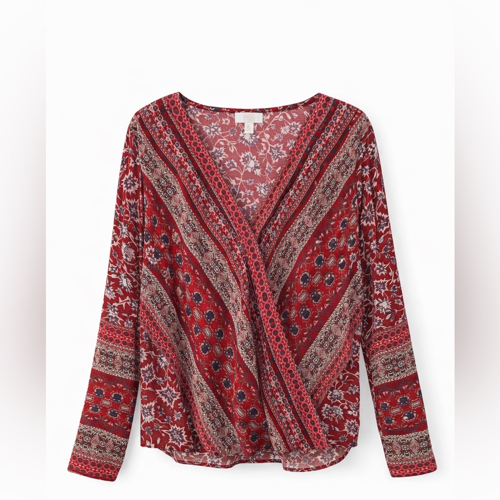 Charming Charlie 💕 Sheer Boho Blouse